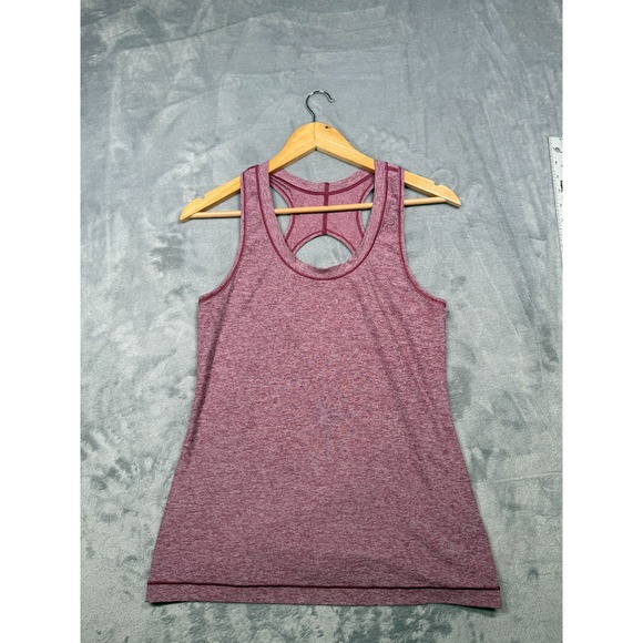 Athleta Tops - Athleta Nitro Tank Top Womens Medium Heather Berry Lightweight Soft Activewear
